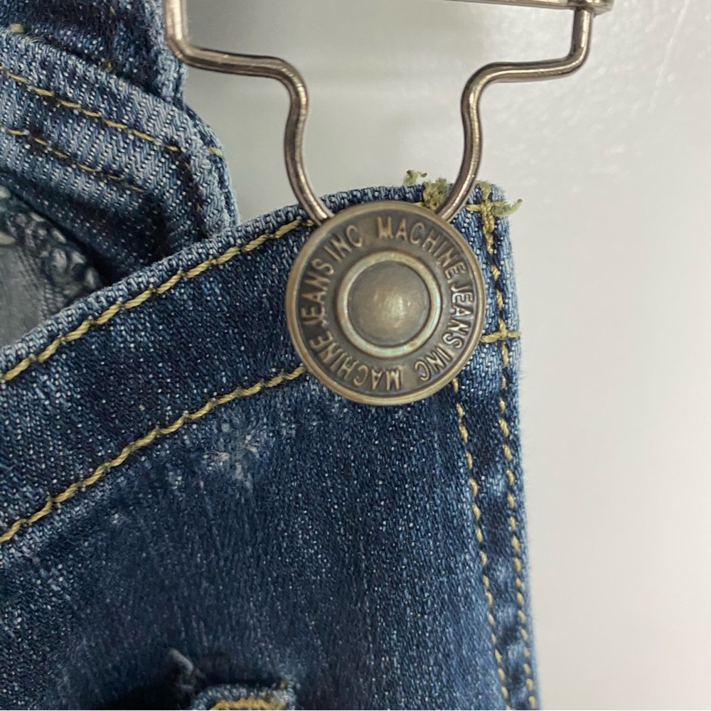 Machine Distressed Ripped Overalls 26 Nouvelle Mode - Picture 5 of 13